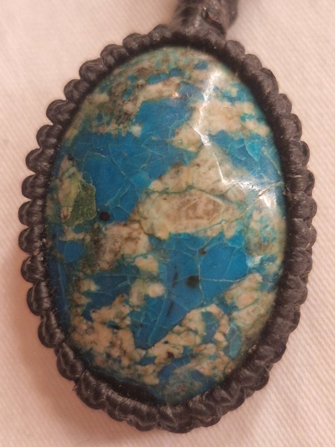 Halsband chrysocolla