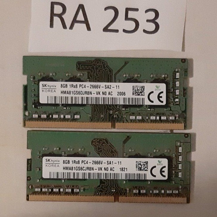 DDR4 16GB , märke : SK hynix 2666MHz , för laptop