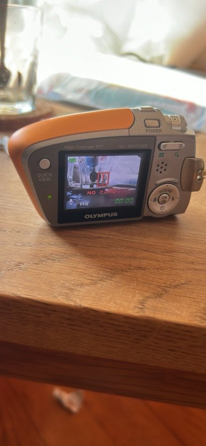 Olympus Mju mini digital kamera DEFEKT