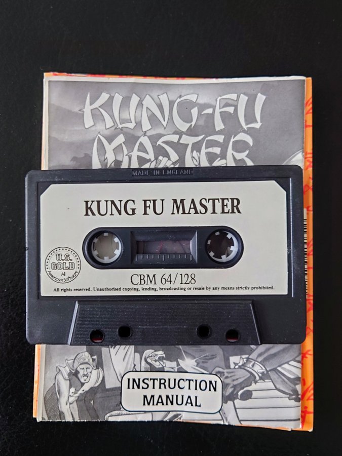 Kung-Fu Master (Commodore 64/128) inkl manual!