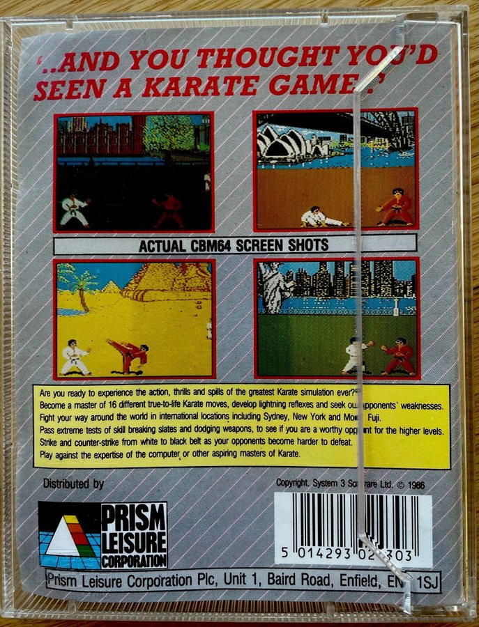 International Karate (C64).