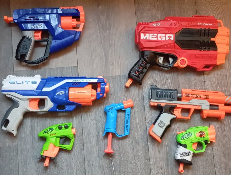 Nerf Geweren Set