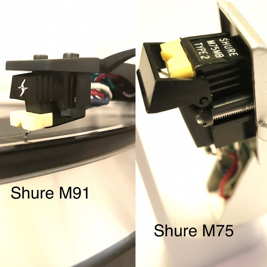 Nål för Shure M75/M71/M91 pickup