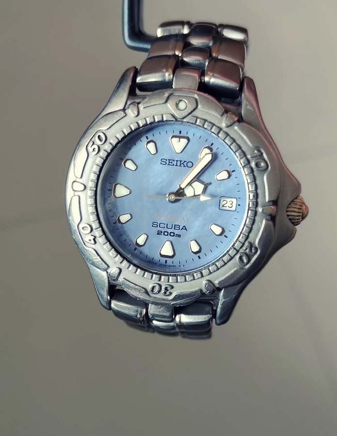 Seiko Titanium Scuba 200m Mens Watch