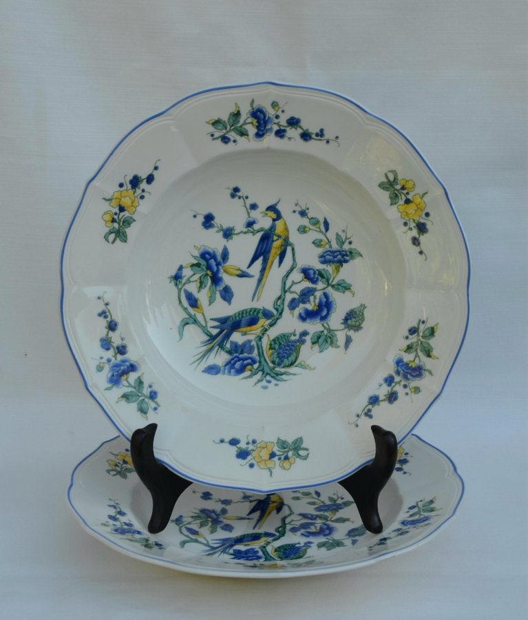 Villeroy Boch - Phoenix Blau - djup tallrik