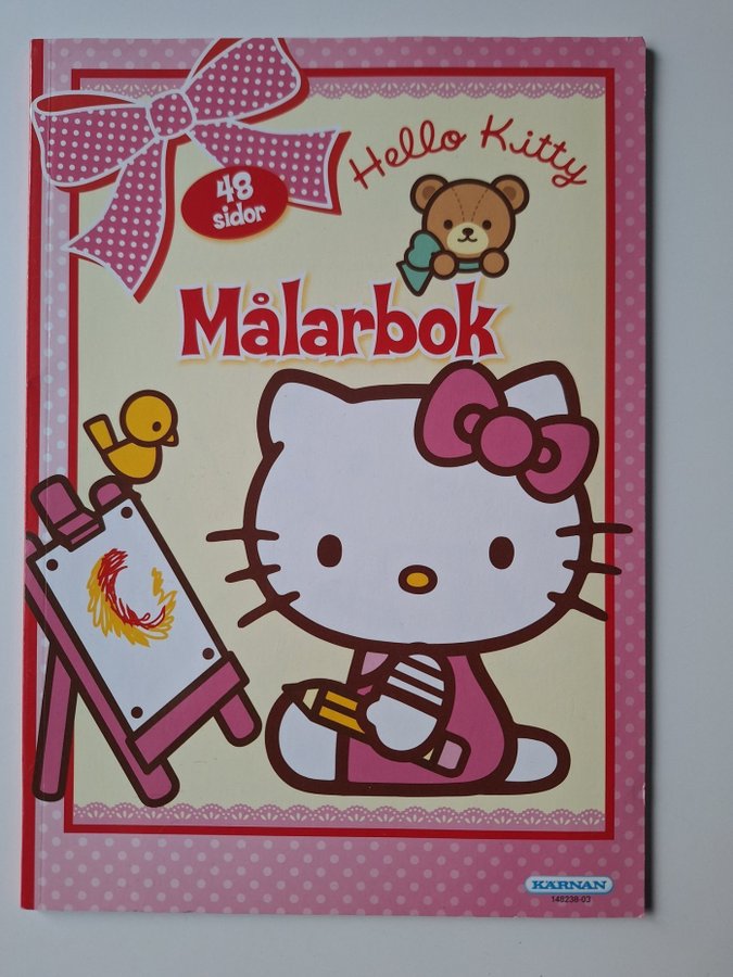 Hello Kitty Målarbok