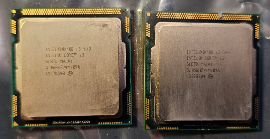 Intel 2 st i3-540 SLBTD 3.06GHz