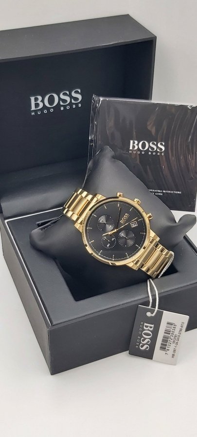 BOSS Hugo Boss Integrity HB1513781 Chronograaf Herenhorloge Goud