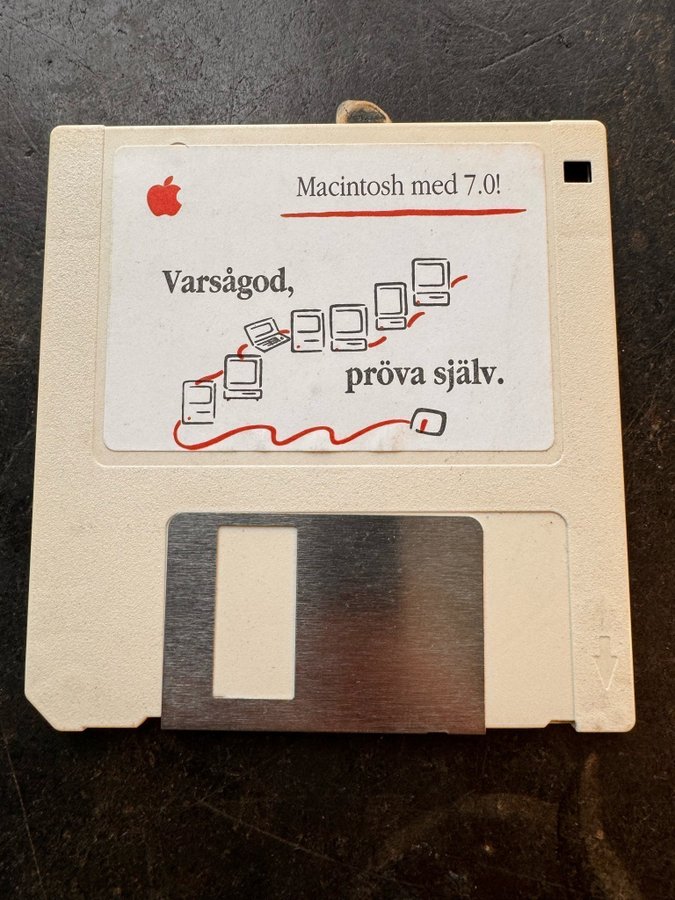 MacOS 7.0, demodiskett