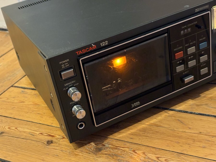 Tascam 122 professionell kassettbandspelare