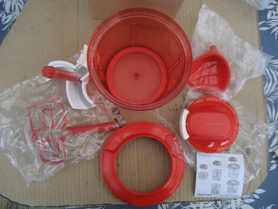 Tupperware - Super Sonic - Chopper Stor 1,35 L **Ny**