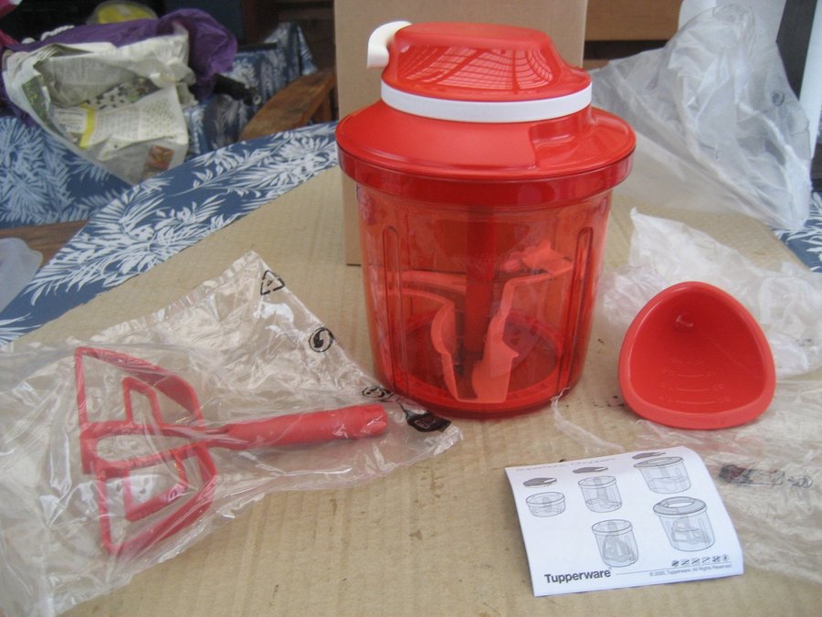 Tupperware - Super Sonic - Chopper Stor 1,35 L **Ny**