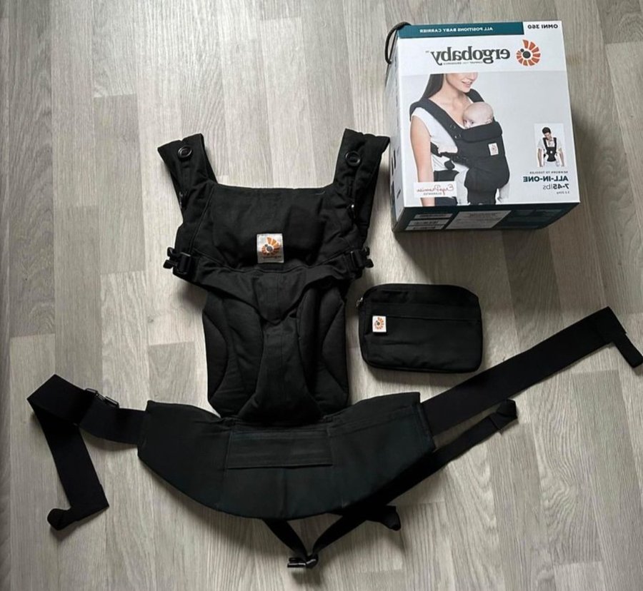 Ergobaby Omni 360 All-in-One Baby Carrier - Black