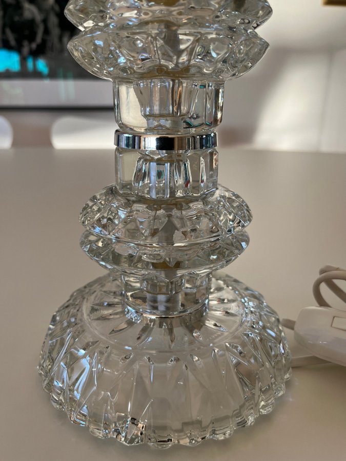 Lampfot Bordslampa i glas från svenska AMB