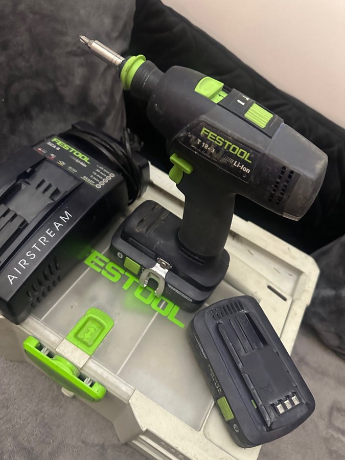 Festool T 18+3 Li-Ion skruvdragare