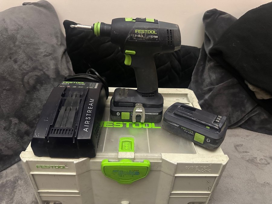 Festool T 18+3 Li-Ion skruvdragare