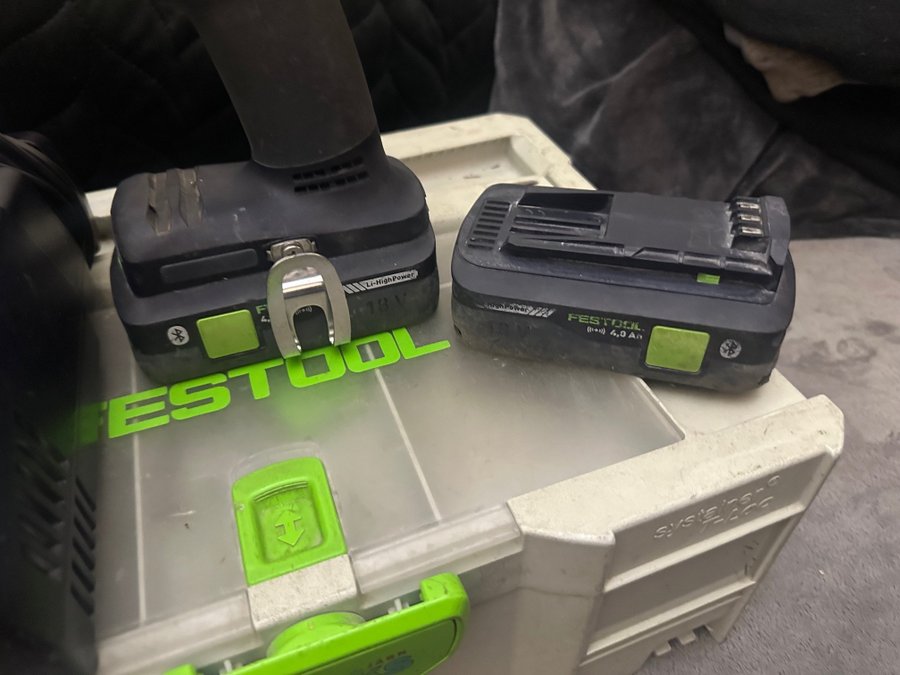 Festool T 18+3 Li-Ion skruvdragare