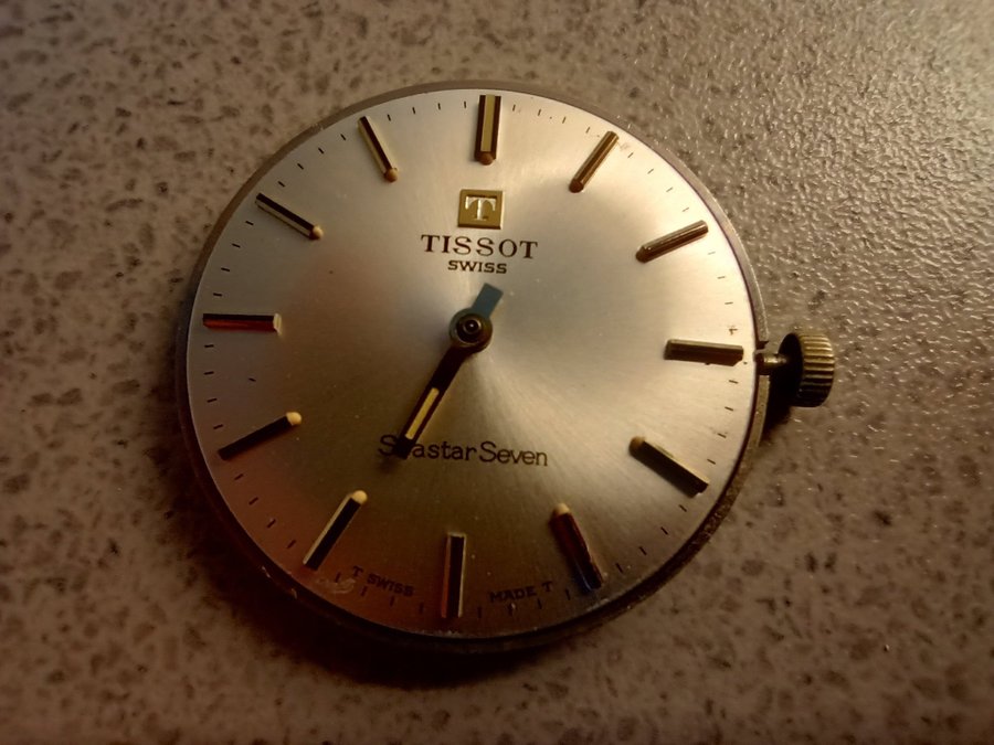 Urverk Tissot, Certina och ett gammalt urverk