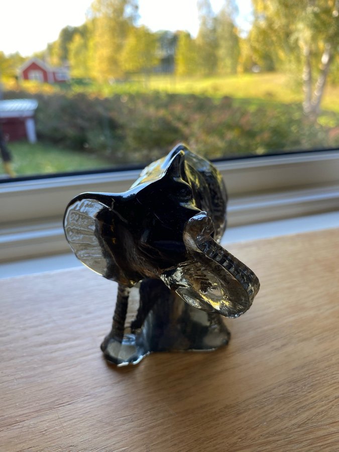 Kosta Boda Elefant i Glas - Begränsad Upplaga