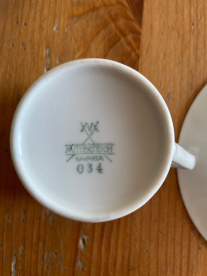 Kaffe Set Mitterteich Bavaria 11 st