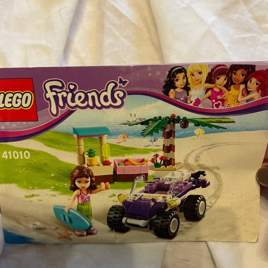 LEGO Friends Olivias strandbil 41010 - komplett!