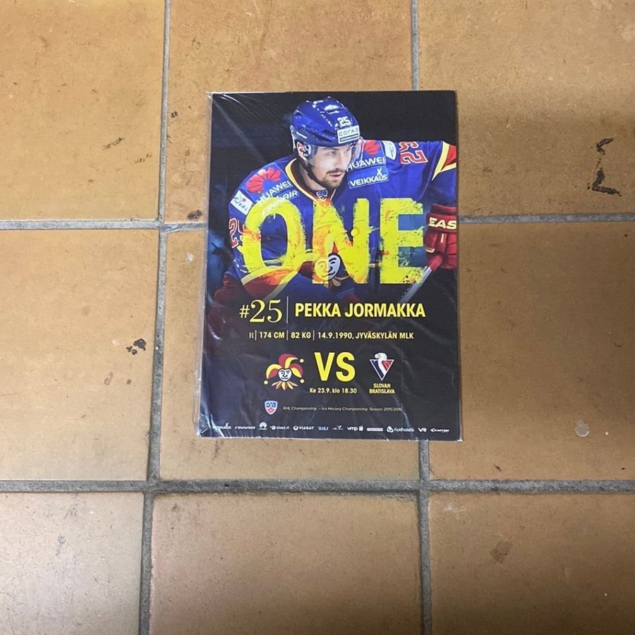 JOKERIT - SLOVAN BRATISLAVA Matchprogram