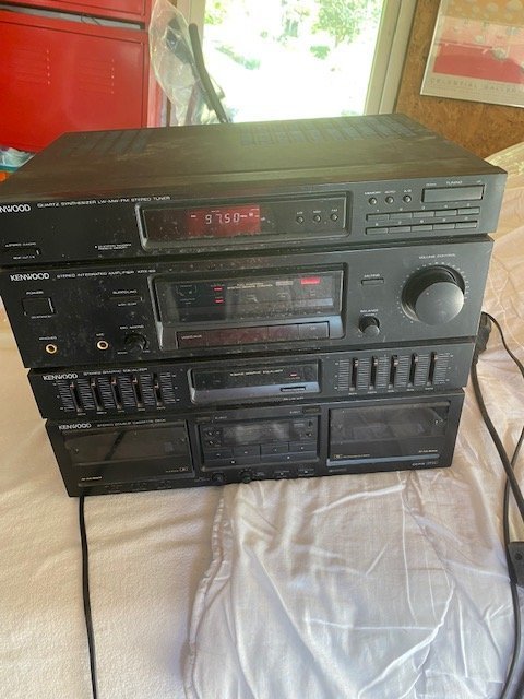 Vintage Kenwood KRX-69 Stereo cassette receiver