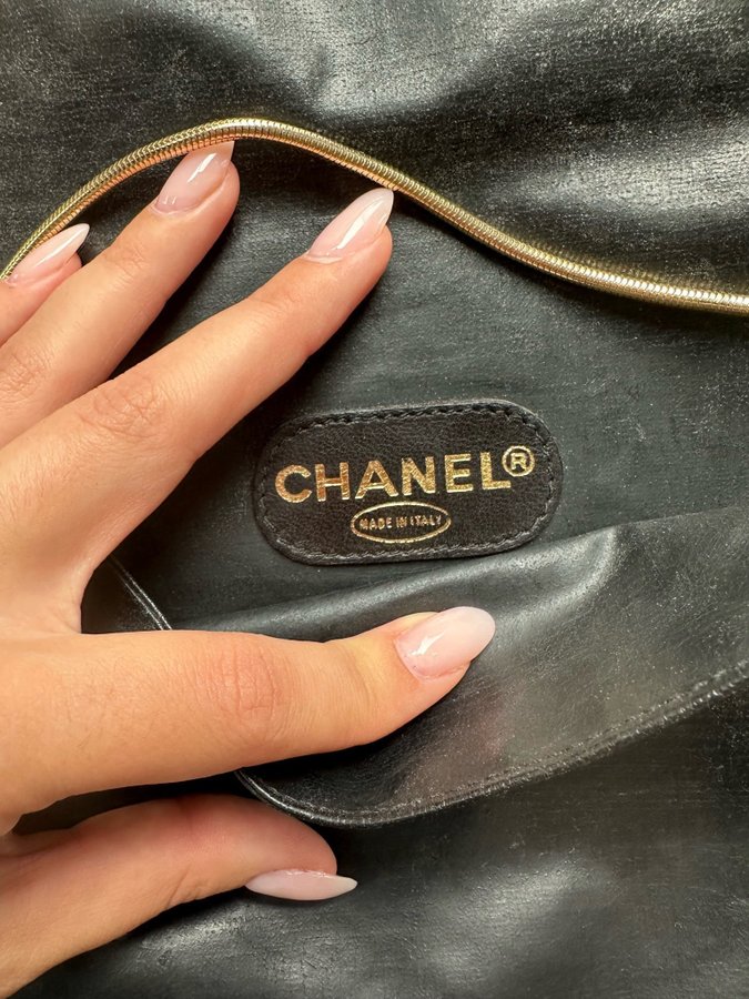 Chanel Beauty Bag i läder