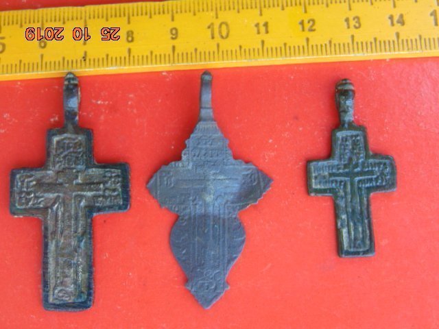 Cross Russia BRONZE XVI - XIX CENTURY