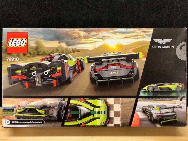 LEGO Speed Champions 76910 "Aston Martin Valkyrie  Vantage" - oöppnad!