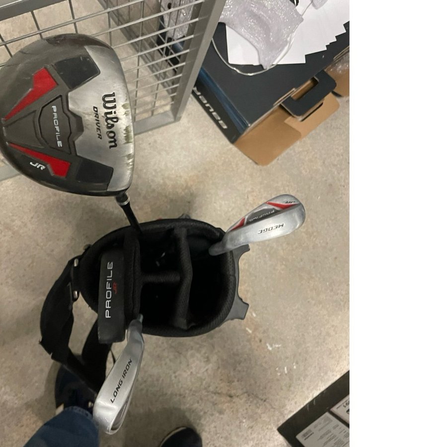 Wilson Profile JR Golfset för högerhänt 5-8 år