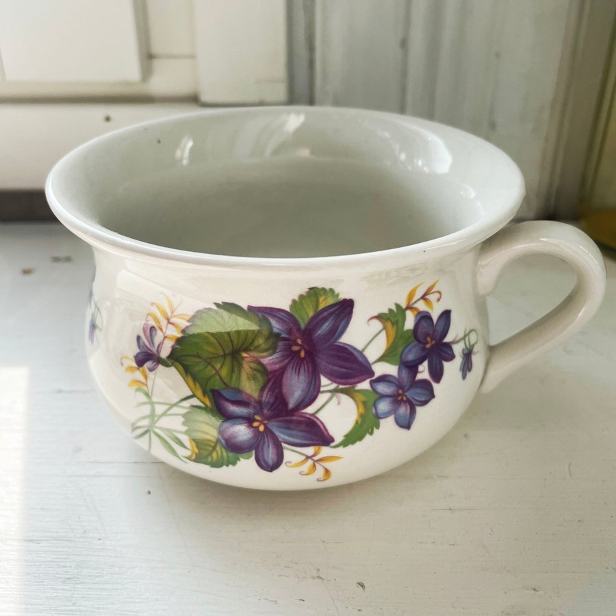 Engelsk poslinspotta för dekoration blommor osv - Portmeirion Pottery