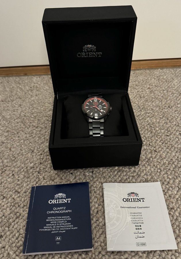 ORIENT TT0Z-D0-B STI 2011 Limited Men's Quartz Chronograph Watch From Japan