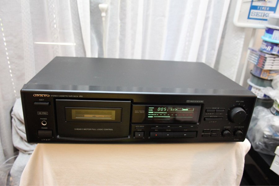 ONKYO TA-240 Kassettbandspelare * 3 HEAD* 3 MOTOR *FULL LOGIC CONTROL*