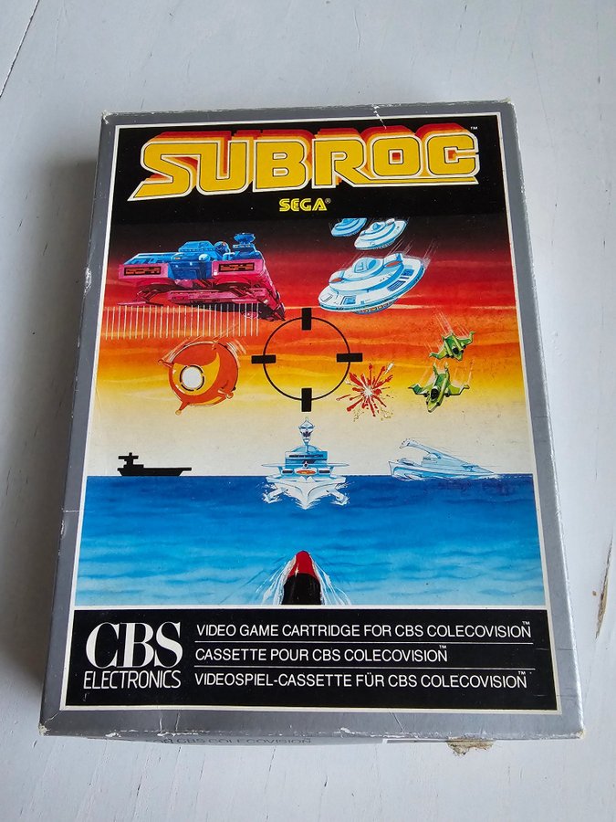 Subroc - CBS ColecoVision