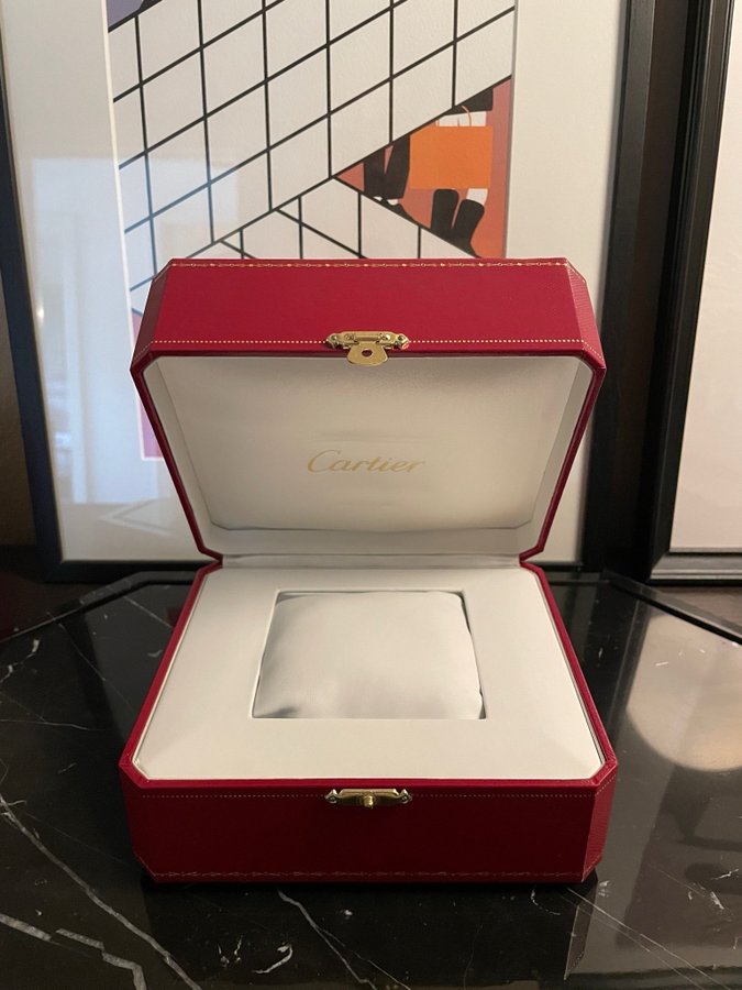 Cartier ur boks