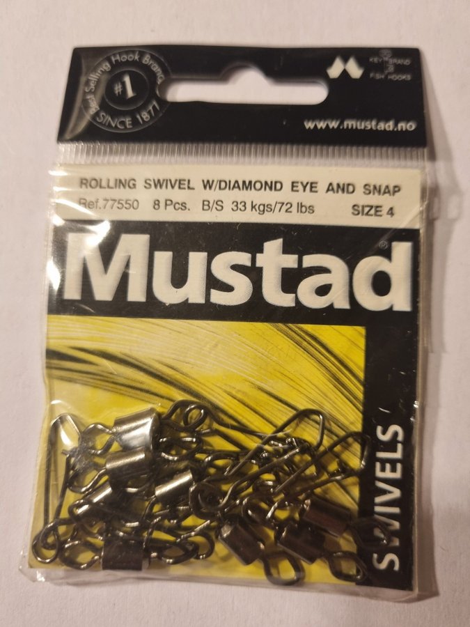 Mustad lekande roterande