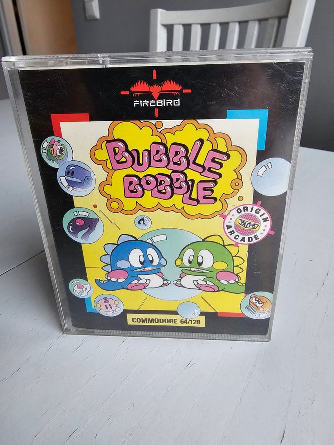 BUBBLE BOBBLE till Commodore 64