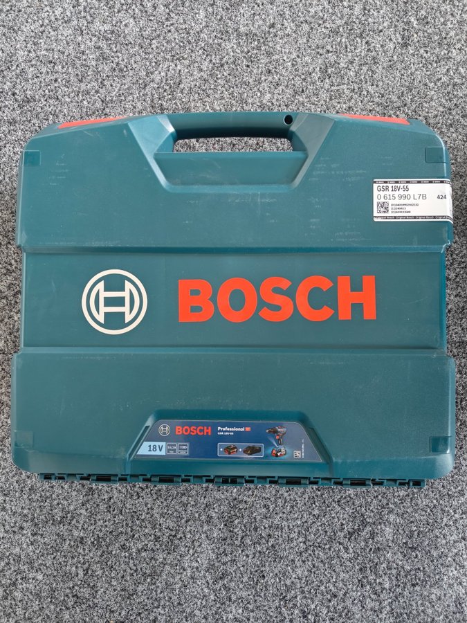 Bosch Väska för ex. GSR 18V-55 OBS! Bara väskan!