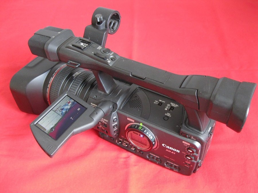 Canon HDV XH A1 videokamera.