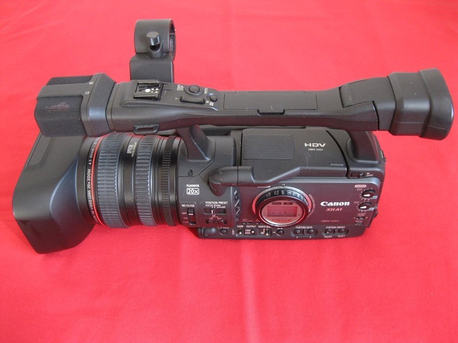 Canon HDV XH A1 videokamera.