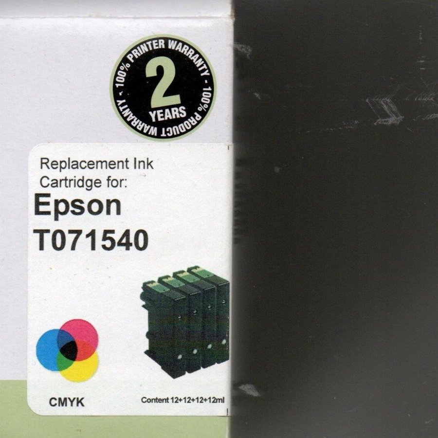 Epson T071540 bläckpatroner 4