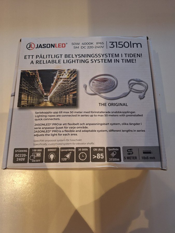 JasonLED Pro 2150lm LED-belysningssystem