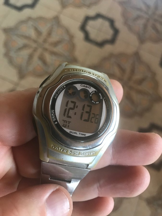 nice vintage Casio Illuminator Digital Watch