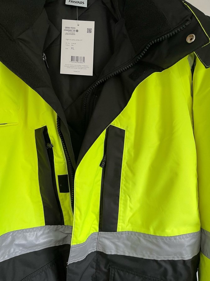 FRISTADS vinterjacka/parkas 4035 GTT 3-i-1 - klass 3 - ny, oanvänd - stl XL