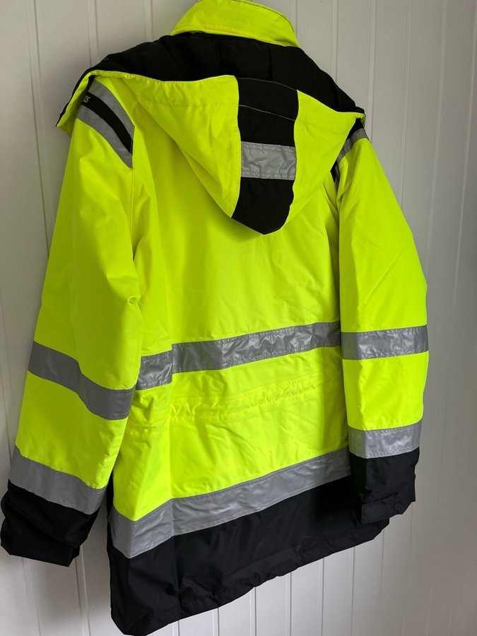 FRISTADS vinterjacka/parkas 4035 GTT 3-i-1 - klass 3 - ny, oanvänd - stl XL