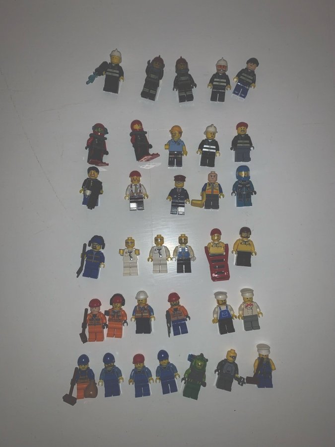 LEGO CITY - Minifigurer (yrke)