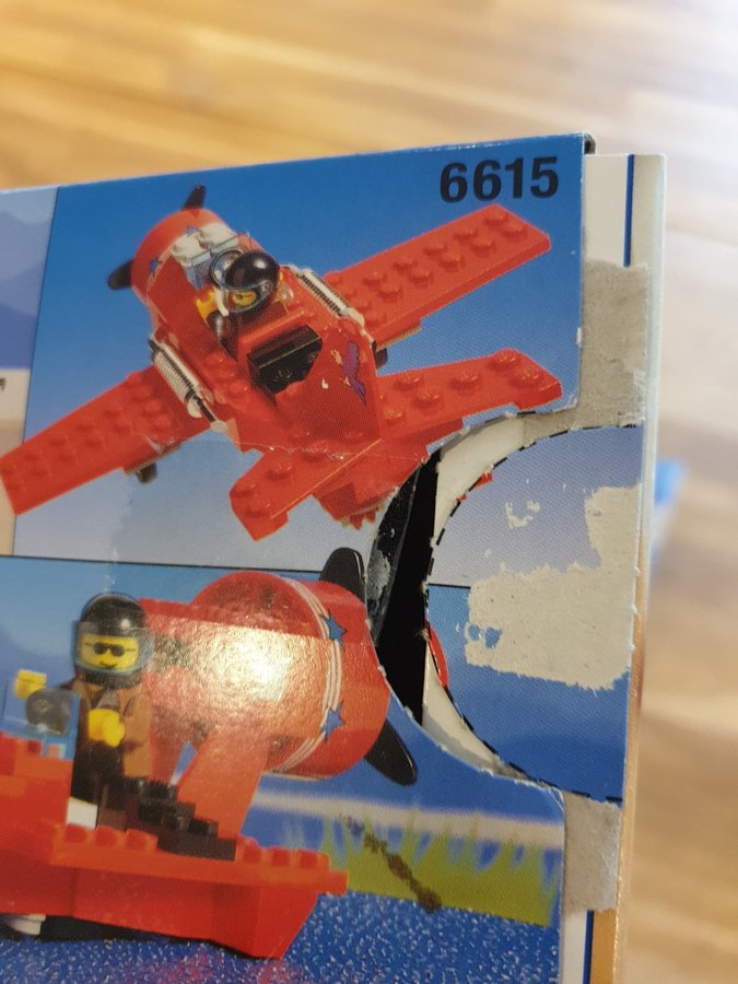 LEGO 6615 Flygplan komplett