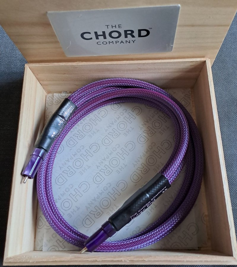 CHORD "INDIGO PLUS" COAXIAL RCA/RCA