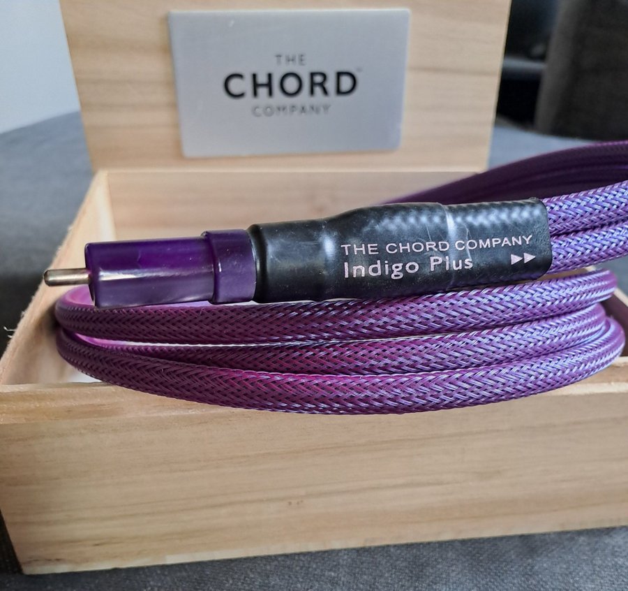 CHORD "INDIGO PLUS" COAXIAL RCA/RCA